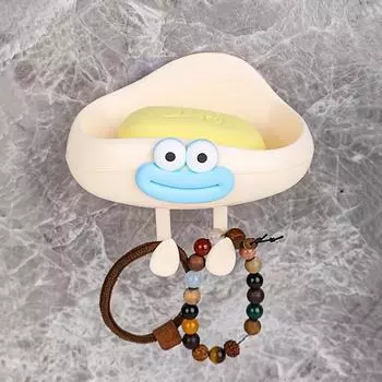 Креативные облака мыльница сливная нескользящая мыльница аксессуары для ванной комнаты держатель для мыла белого цвета для домашней ванной