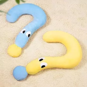 Креативные подушки для шеи кошки, украшение домашнего дивана, U-образная подушка, портативная подушка для домашних животных, кошек, собак Blue-S