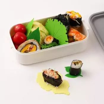 Креативные разделительные блоки для обеда, нескользящее безопасное украшение для суши 5pcs