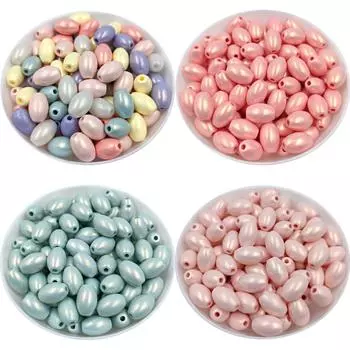 Креативные швейные принадлежности для DIY 10 шт., акриловые граненые бусины из бисера для ручной работы, цвет макарон, свободные бусины для ожерелья, браслета вишневый розовый
