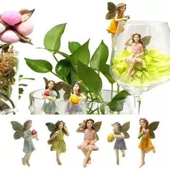 Креативные сказочные статуи, не выцветающие, многоцветные, декоративные разноцветный