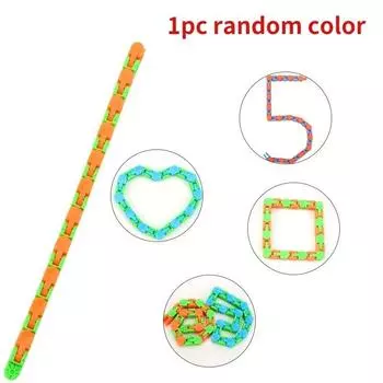 Креативные треки, антистрессовая цепочка, игрушка для детей, велосипедная цепочка, сенсорная игрушка для снятия стресса, взрослые, нуждающиеся в аутизме, подарки для детей 1Pcs