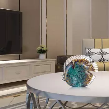 Креативные тропические рыбы, стеклянные поделки, украшение для дома, гостиной, стола, украшения для дома, гостиной 1pc