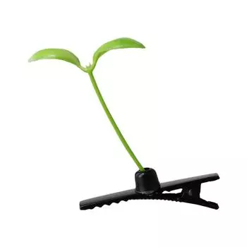 Креативные Забавные Заколки для Волос в Виде Травы, Заколки для Волос в Виде Ростков Фасоли, Головные Уборы, Новинка, Популярные Цветы, Растения, Детские Девочки, Заколки-Автоматы, Аксессуары для Волос