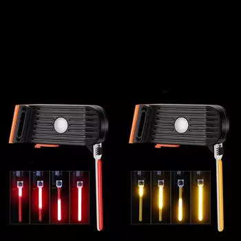 Креативные задние фонари для велосипедов, горные велосипеды, шоссейные велосипеды, ночные фонари для езды, предупреждающие огни безопасности, плавные навигационные огни