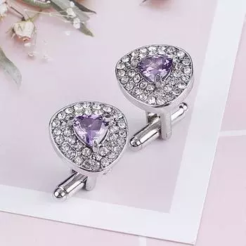 Креативные женские модные французские запонки Love: Стильные аксессуары для рубашек Alloy