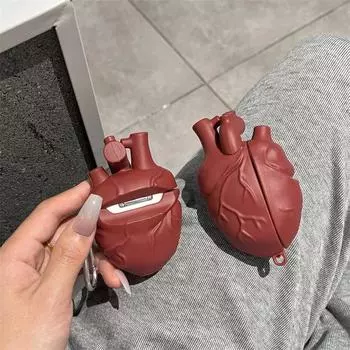 Креативный 3D Body Heart Защитный силиконовый чехол для наушников Bluetoothe для Airpods Pro 2 Чехол/Airpods 3 Чехол/Airpods 1/2 для мужчин for airpods 1 2