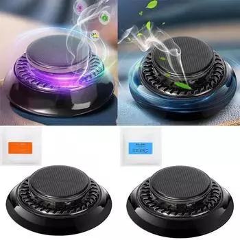 Креативный автомобиль Микроволновая печь Молекулярная ароматерапия Орнамент Электромагнитный солнечный вращающийся очиститель воздуха Автомобильные аксессуары