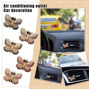 Креативный автомобильный парфюм, ароматерапия, автомобильный кондиционер, вентиляционное отверстие, парфюмерный зажим, камень C