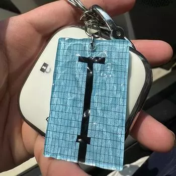 Креативный брелок для ключей «Бассейн» Волнистый брелок Украшения Брелок для ключей от машины Брелок для ключей «Бассейн» Alltaglich Подвеска Подарок пловцу A2