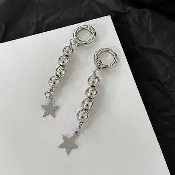 Креативный брелок для ключей Star Beaded Keychain, популярные аксессуары