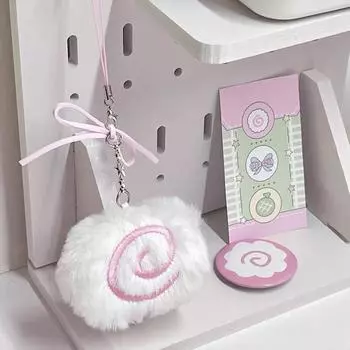 Креативный брелок-подвеска в виде рыбки для женщин, милая плюшевая игрушка, мягкая вышитая сумка, украшение, подарок на день рождения