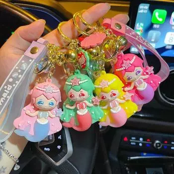 Креативный брелок в виде принцессы-русалки, милый брелок для ключей от машины, мультяшная кукла, брелок для сумки, аксессуары style 1