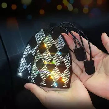 Креативный чехол для автомобильного ключа со стразами в виде ромба, защитный брелок для ключей, автомобильные аксессуары для Mercedes Benz Bmw F10 F30