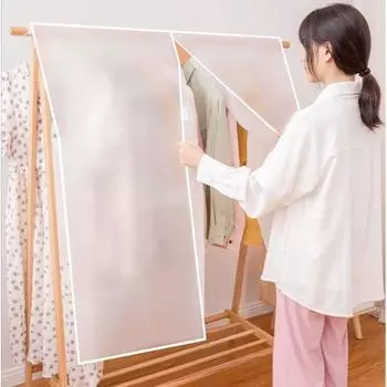 Креативный чехол для одежды, большой емкости, для хранения костюмов, свадебных платьев, защита, утолщение, подвесные чехлы для одежды 110cm x 110cm