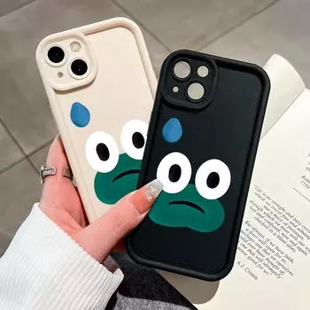 Креативный чехол для телефона с эмодзи лягушки для iPhone Samsung Galaxy Xiaomi Redmi POCO HUAWEI Honor, противоударный резиновый мягкий гибкий чехол Redmi Note 11T Pro+