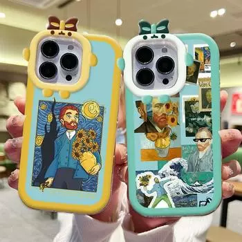 Креативный чехол для телефона с рисунком масляной живописи, линза монстра, мягкий защитный чехол для телефона Xiaomi Redmi Redmi 10