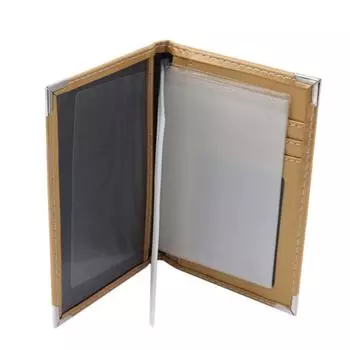 Креативный чехол для водительских документов, кошелек для проездных билетов, пакет для карт, унисекс, сумка для удостоверения личности золотой