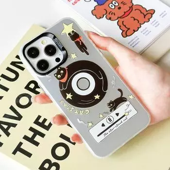 Креативный чехол Frosted Laser для iPhone 12-16 Pro и Huawei Mate 60 Pro iPhone 11