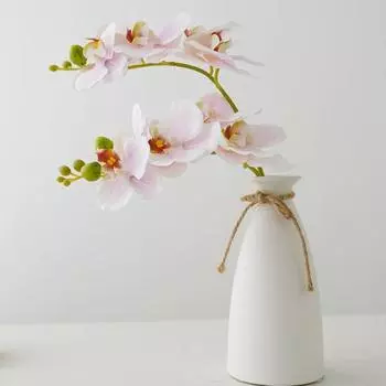 Креативный цветок из искусственного шелка, не выцветающий, яркий, декоративный оранжевый