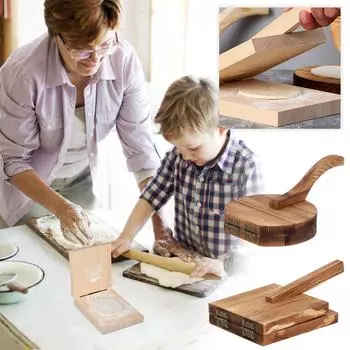 Креативный деревянный ручной инструмент для прессования теста, инструмент для изготовления клецок, инструмент для изготовления кожицы