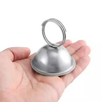 Креативный держатель для карт из нержавеющей стали Ins, серебряный минимализм, зажимы для заметок, металлические подставки для фотографий, аксессуары для домашнего офиса onesize