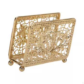 Креативный держатель для салфеток, диспенсер для салфеток для украшения спальни в кафе-баре Aureate