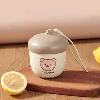 Креативный детский молочный стаканчик для завтрака, переносной стаканчик в форме шишки для студентов, идеально подходит для молока, сока и холодного чая