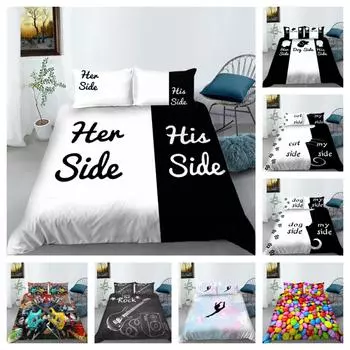 Креативный дизайн, 2/3 шт., комплект постельного белья, детская наволочка, покрывало, пододеяльник, подарок для мальчика, крутой двойной комплект пододеяльников для мальчиков Single 135x200cm