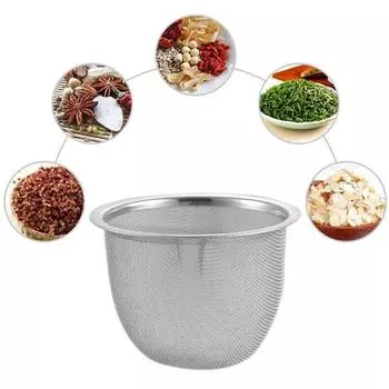 Креативный фильтр для чайника из нержавеющей стали серебристого цвета, сито для чая, сетка для сушки 2pcs