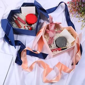 Креативный футляр для хранения закусок, яркий цвет, большая емкость, изысканная подарочная упаковочная коробка с закругленными краями красный