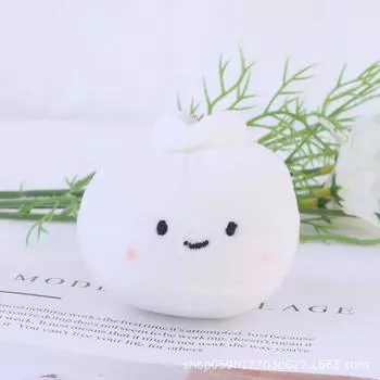 Креативный и милый паровой кулон в виде пуговицы в виде булочки для девочки, пара, школьный рюкзак, украшение, плюшевая кукла One Size