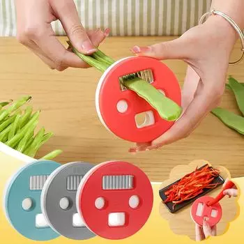 Креативный и персонализированный многофункциональный портативный кухонный инструмент для измельчения овощей красный