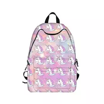 Креативный индивидуальный мультяшный рюкзак на двойное плечо, студенческий школьный рюкзак, модный трендовый дорожный рюкзак