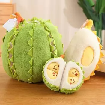 Креативный Интернет Красный Дуриан Мягкая Игрушка Декомпрессионная Игрушка Тик Ток с Дурианом Может Разрываться Подарок-Сюрприз на День Рождения для Девочек и Мальчиков