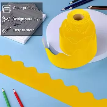 Креативный класс Наклейки на доску, украшение для доски жёлтый