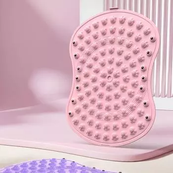 Креативный коврик для массажа ног Магнитная терапия Фитнес-подушка для ног Оборудование для домашних упражнений фиолетовый