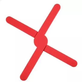 Креативный коврик для посуды, нескользящий силиконовый коврик, подарочный теплоизоляционный коврик для горячих блюд серый