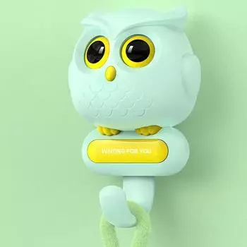 Креативный крючок-мигалка Маленькая птичка/Сова, крючок для подвешивания на стену с животными, крючок без пробивания для одежды, шляпы, шарфа, ключей, украшение для дома