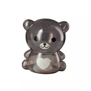 Креативный маленький медведь Копилка Прозрачная монета Бумага Деньги Сберегательная коробка Милый сейф Детский праздничный подарок Декор рабочего стола