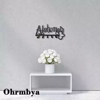 Креативный металлический держатель для ключей на Хэллоуин с 5 крючками, настенный, клейкий, черный, вешалка-органайзер для шляп и полотенец для входа чёрный