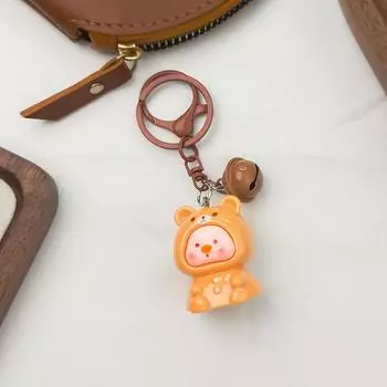 Креативный милый брелок-подвеска в виде свиньи, мультяшные животные, свинья, переодевание, автомобильные брелки, украшения для рюкзака, аксессуары, подарки A4