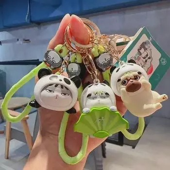 Креативный милый брелок в виде куклы-кошки - мультяшная подвеска для школьных ранцев и машин OPP Bag Packaging