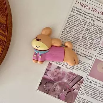 Креативный милый магнит на холодильник с собакой, мультяшный такса, наклейка для домашнего декора, кавайные магниты на холодильник с животными, украшение, уникальный подарок