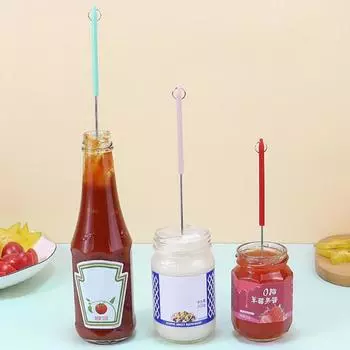 Креативный многоразовый, легко очищаемый, экологически чистый, эффективный скребок для бутылок с маслом для торта, ресторанные принадлежности, лопаточка для торта A зелёный