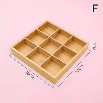 Креативный многосекционный поднос, горшок, гарнир, тарелка, разделитель, поднос, тарелка для закусок, поднос для орехов, деревянная коробка, поднос для блюдца