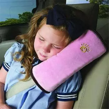 Креативный модный автомобильный детский ремень безопасности, защитный чехол для подушки фиолетовый