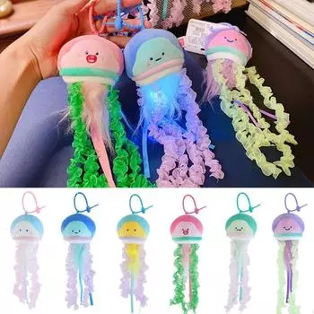 Креативный морской организм подвесной светодиодный светильник плюшевая медуза подвеска рюкзак Декор Style A