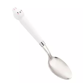 Креативный мультфильм нержавеющая сталь вилка ложка палочки для еды набор из трех предметов милый студент ложка палочки для еды портативный набор столовых приборов для