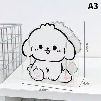 Креативный мультяшный акриловый контейнер для ручек, настольный органайзер для ювелирных изделий, съемный ящик для хранения, прозрачная канцелярская коробка для офиса